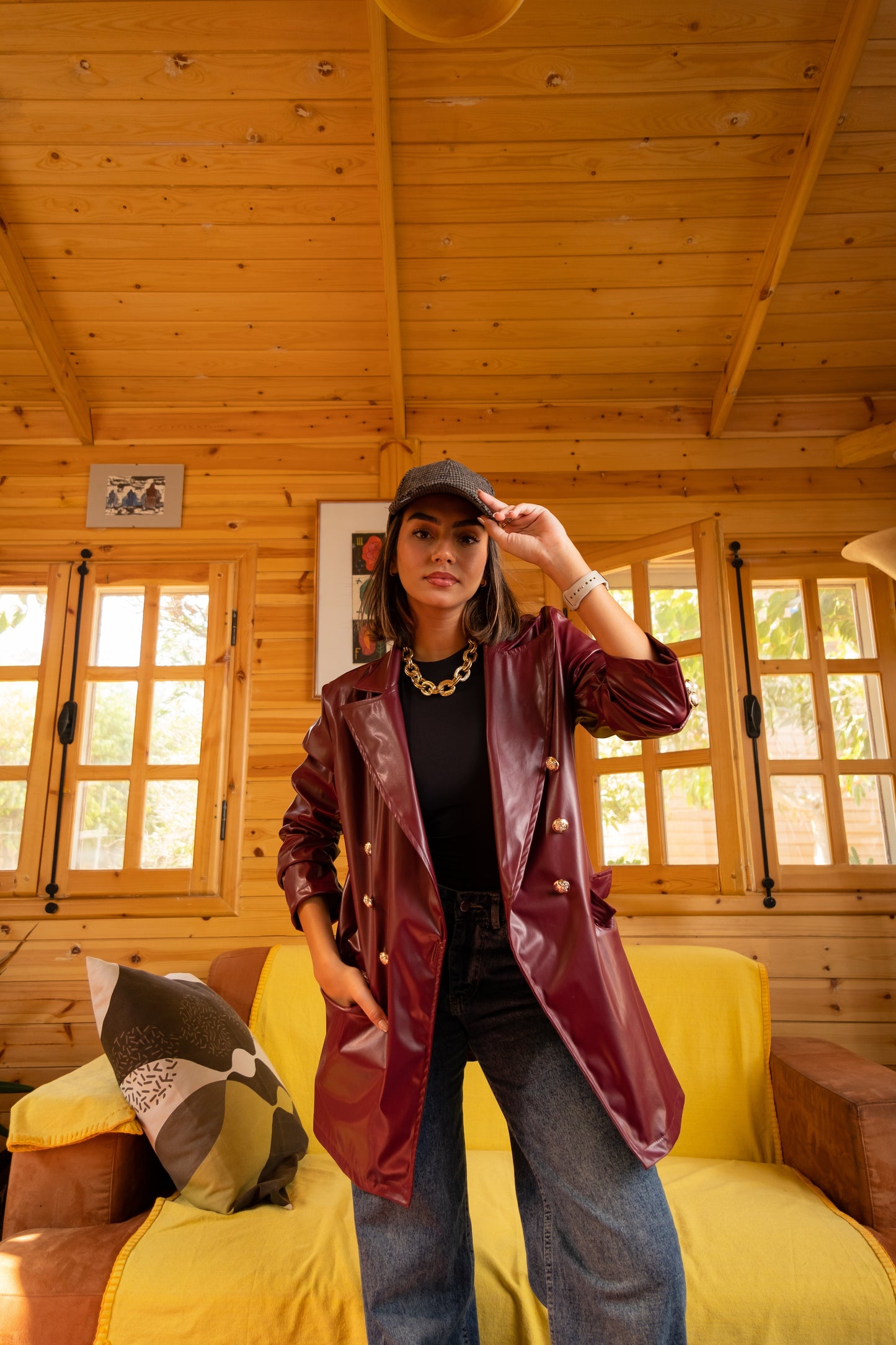 Classical Leather jacket