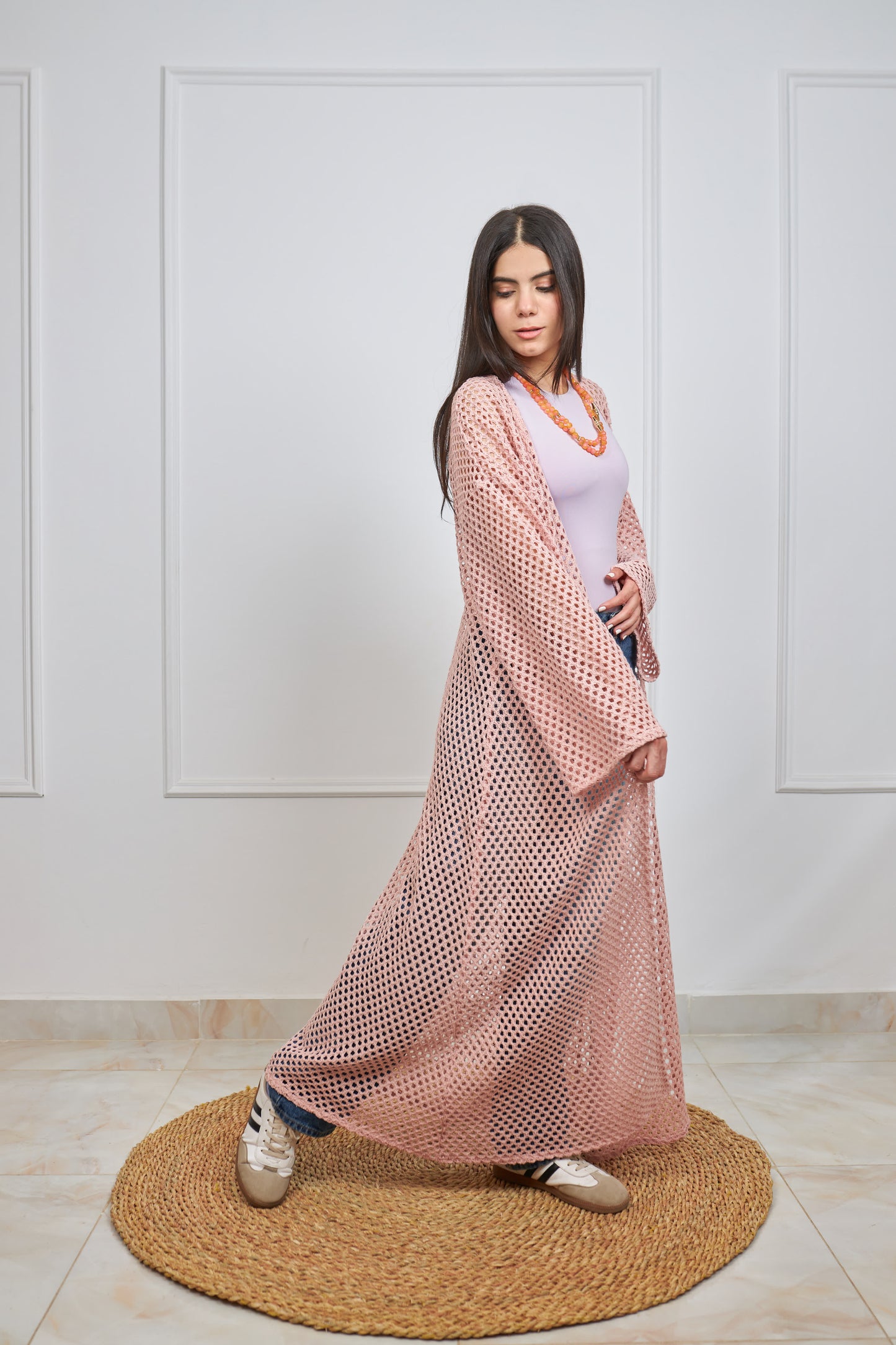 Bohemia kimono in rose