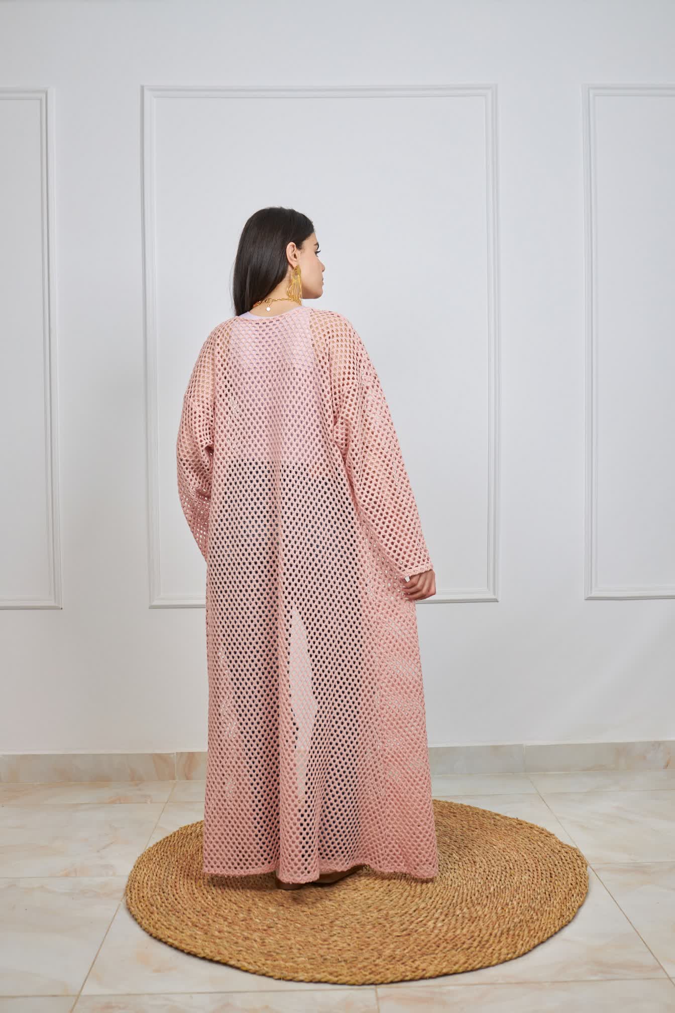 Bohemia kimono in rose