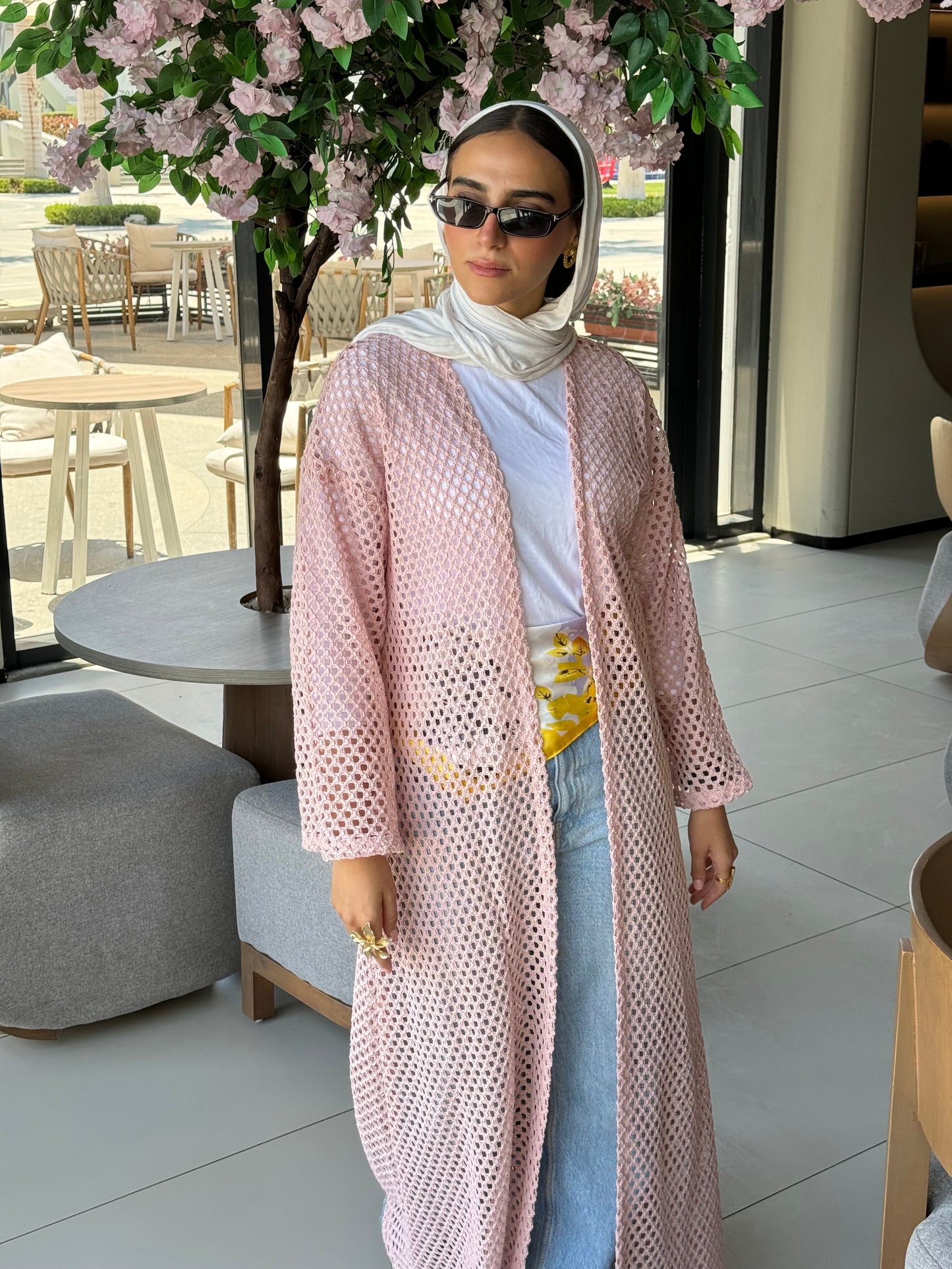 Bohemia kimono in rose