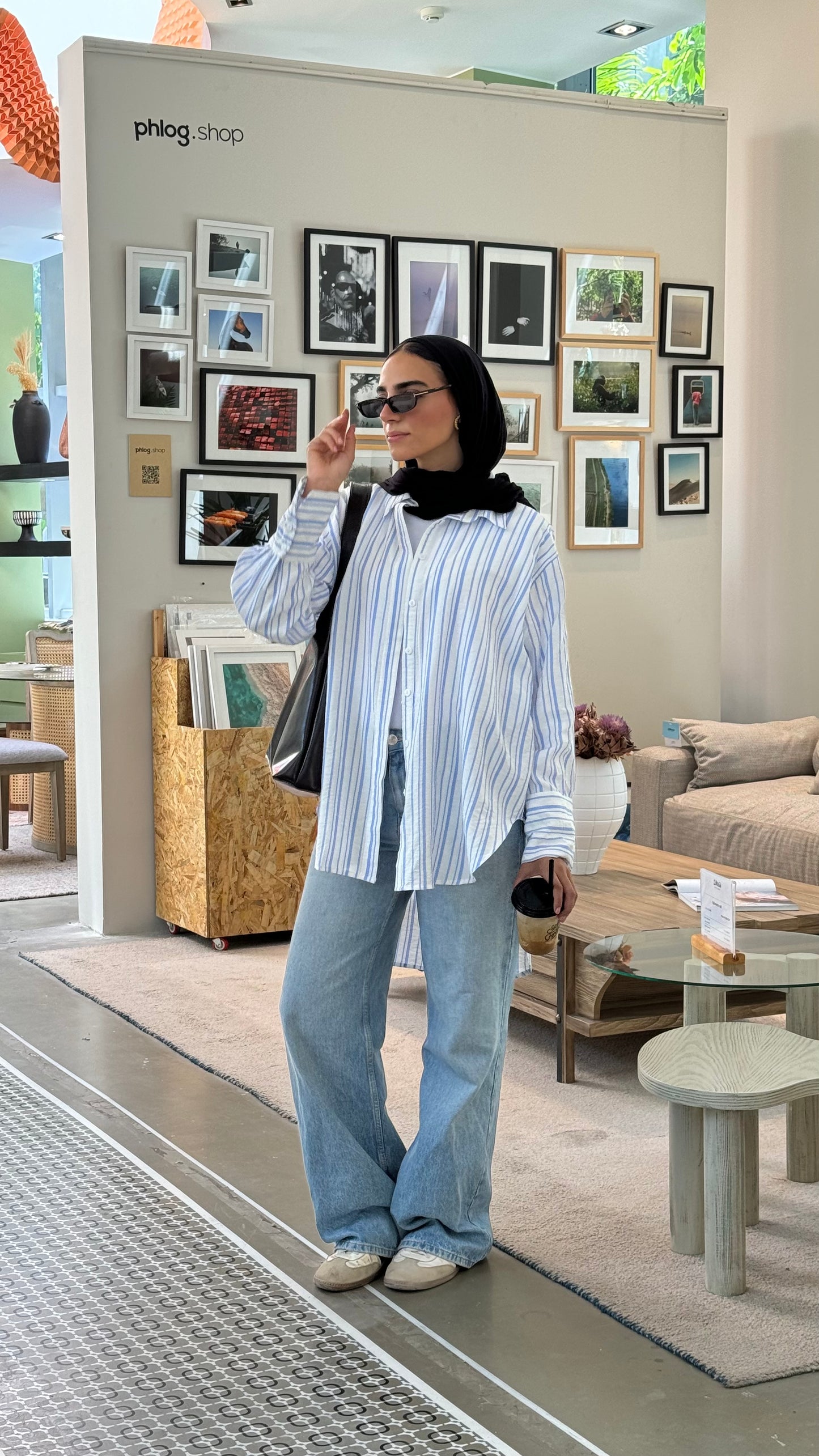 Azure strips shirt