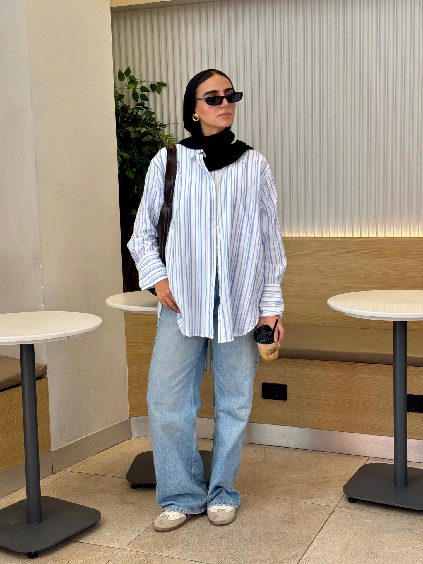 Azure strips shirt