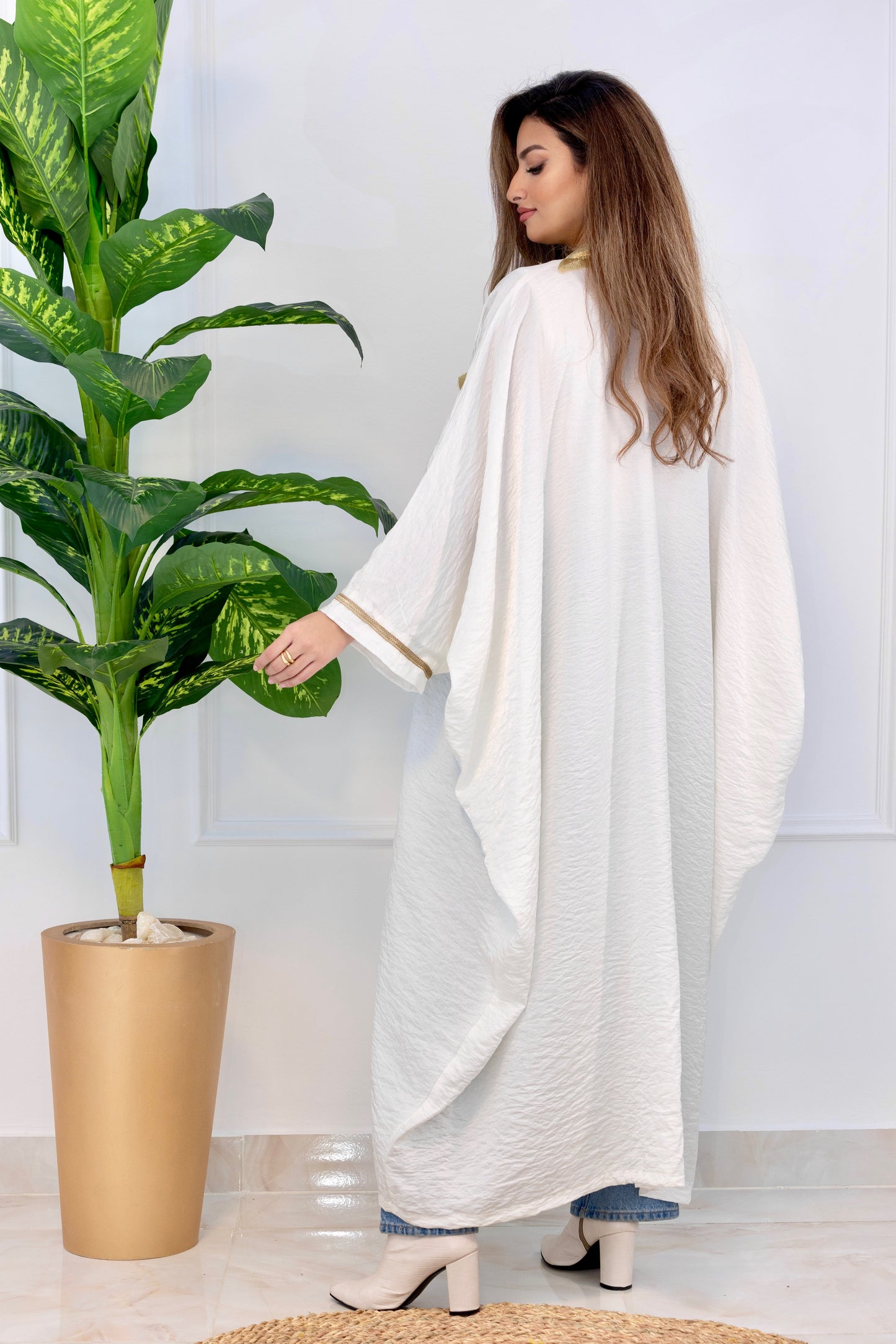 Golden Flower kaftan