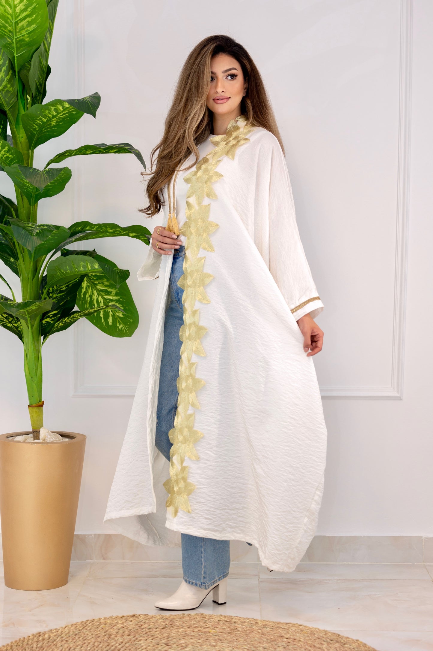 Golden Flower kaftan