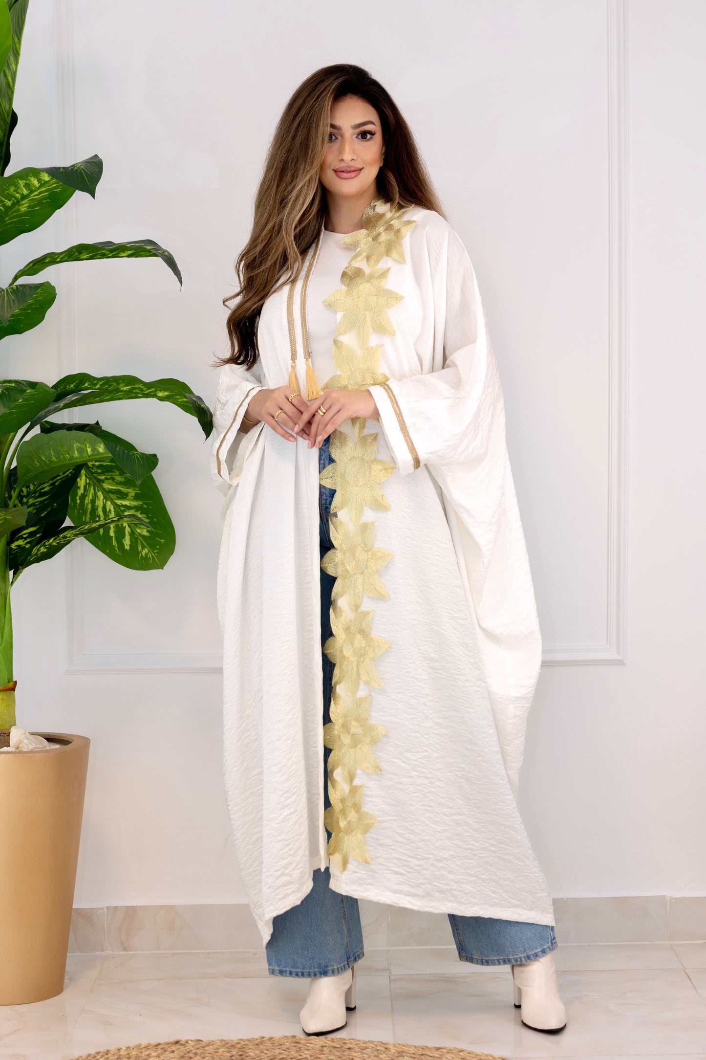 Golden Flower kaftan