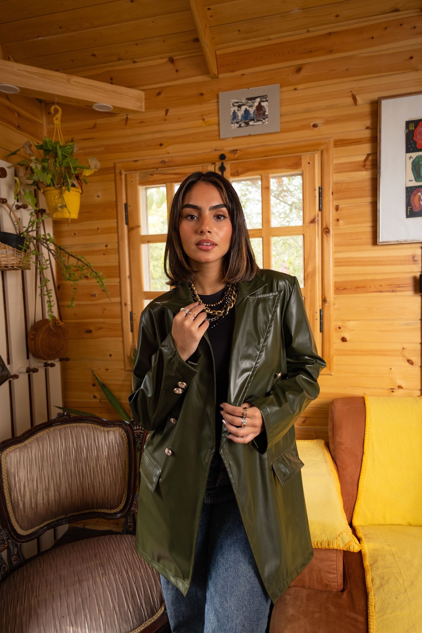 Classical Leather jacket