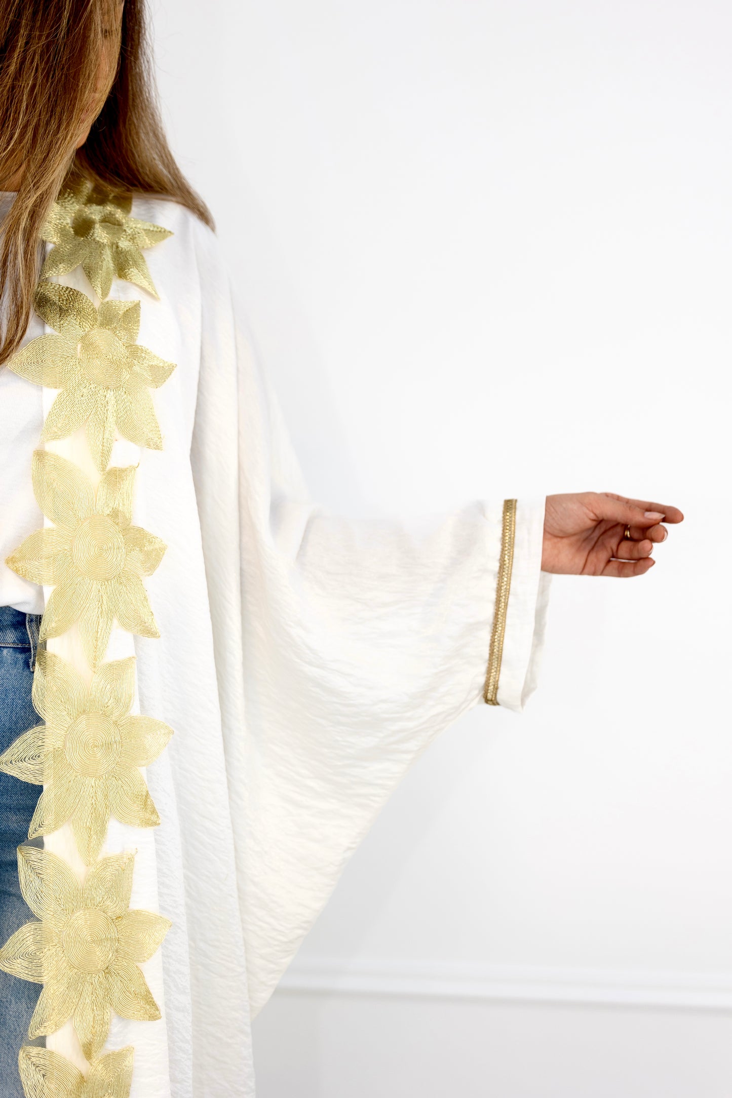 Golden Flower kaftan
