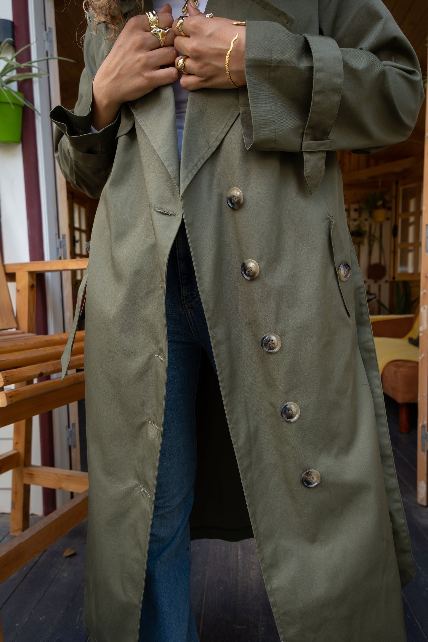 Classic trench coat