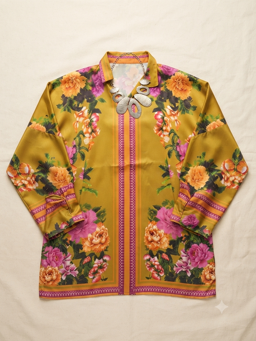 blouse flower