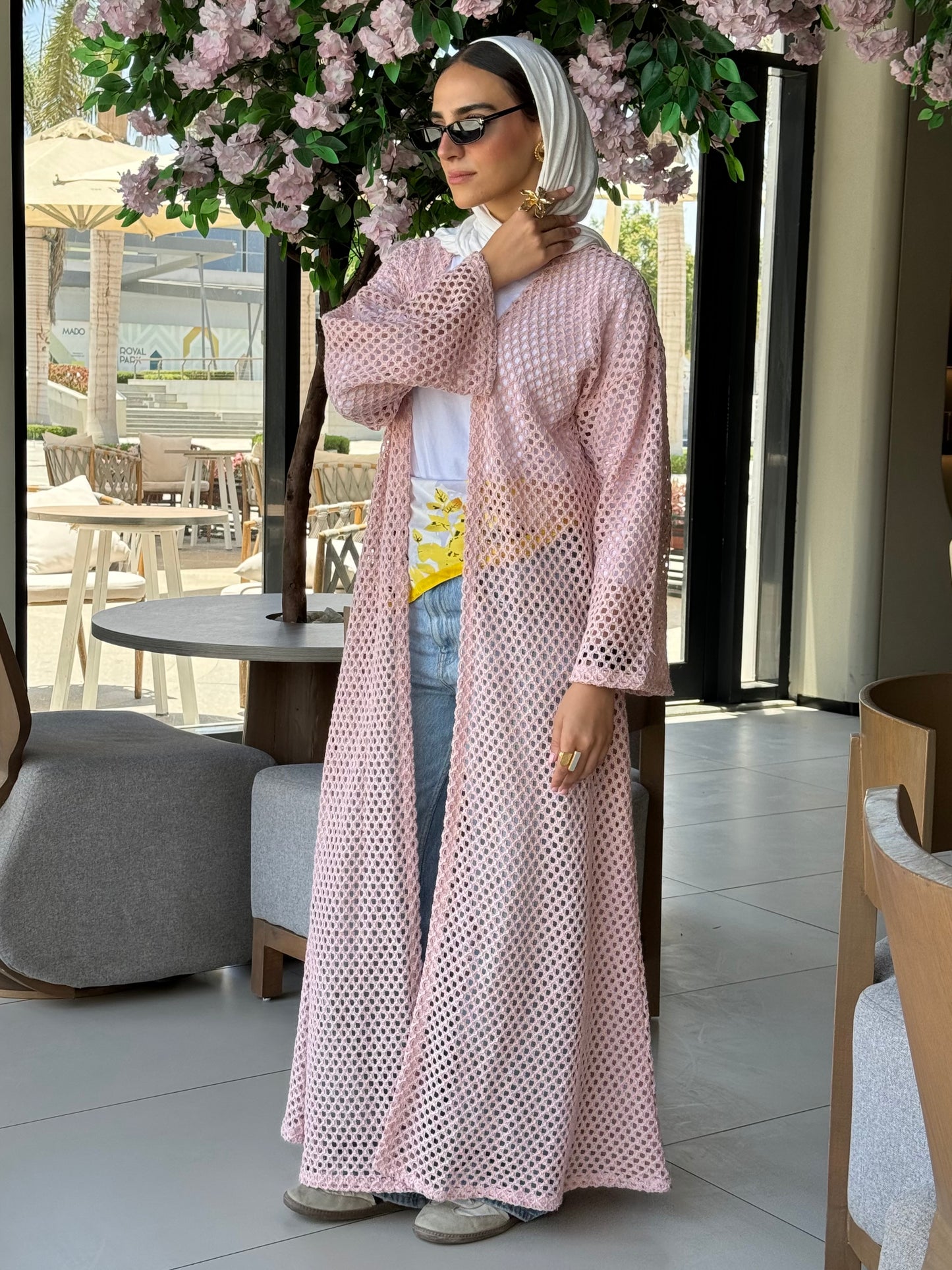 Bohemia kimono in rose