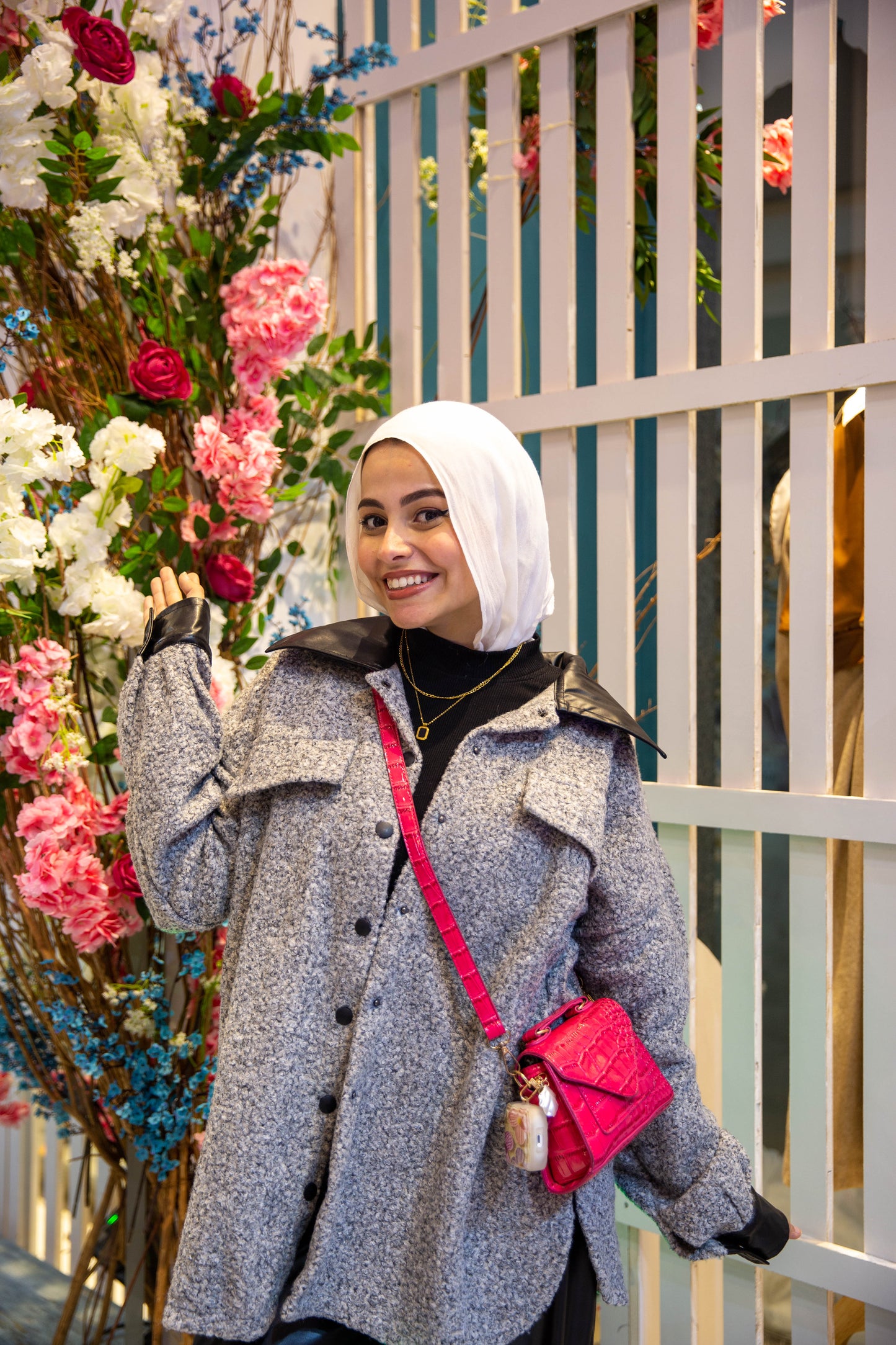 Faux Teddy leather shirt