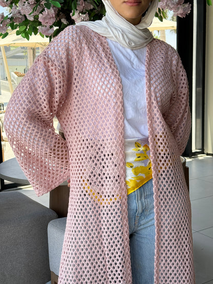 Bohemia kimono in rose