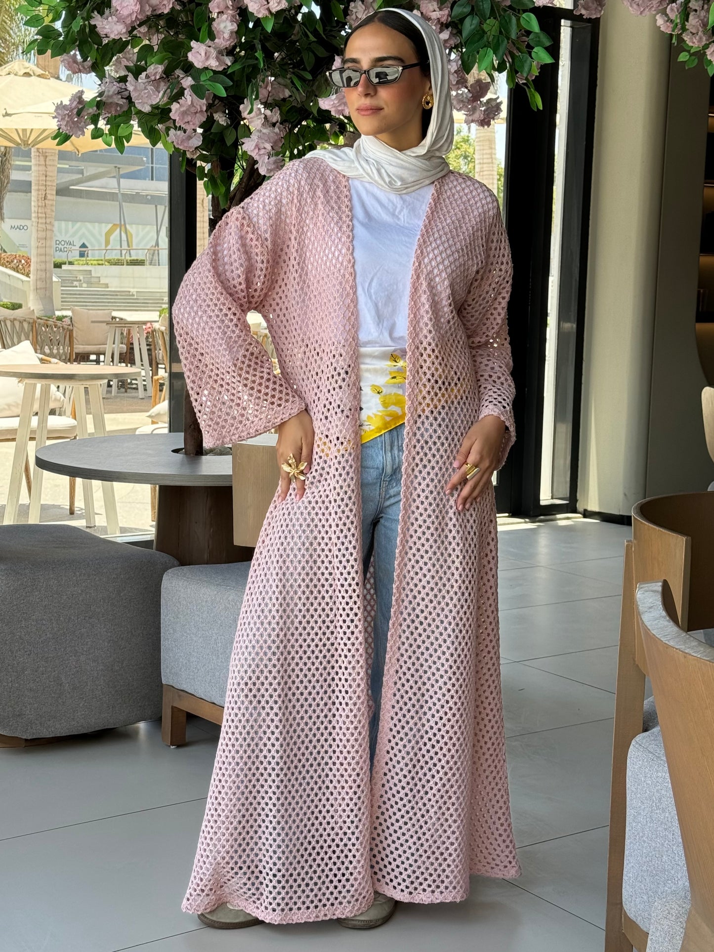 Bohemia kimono in rose