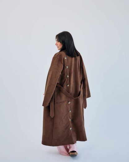 Elegant suede jacket