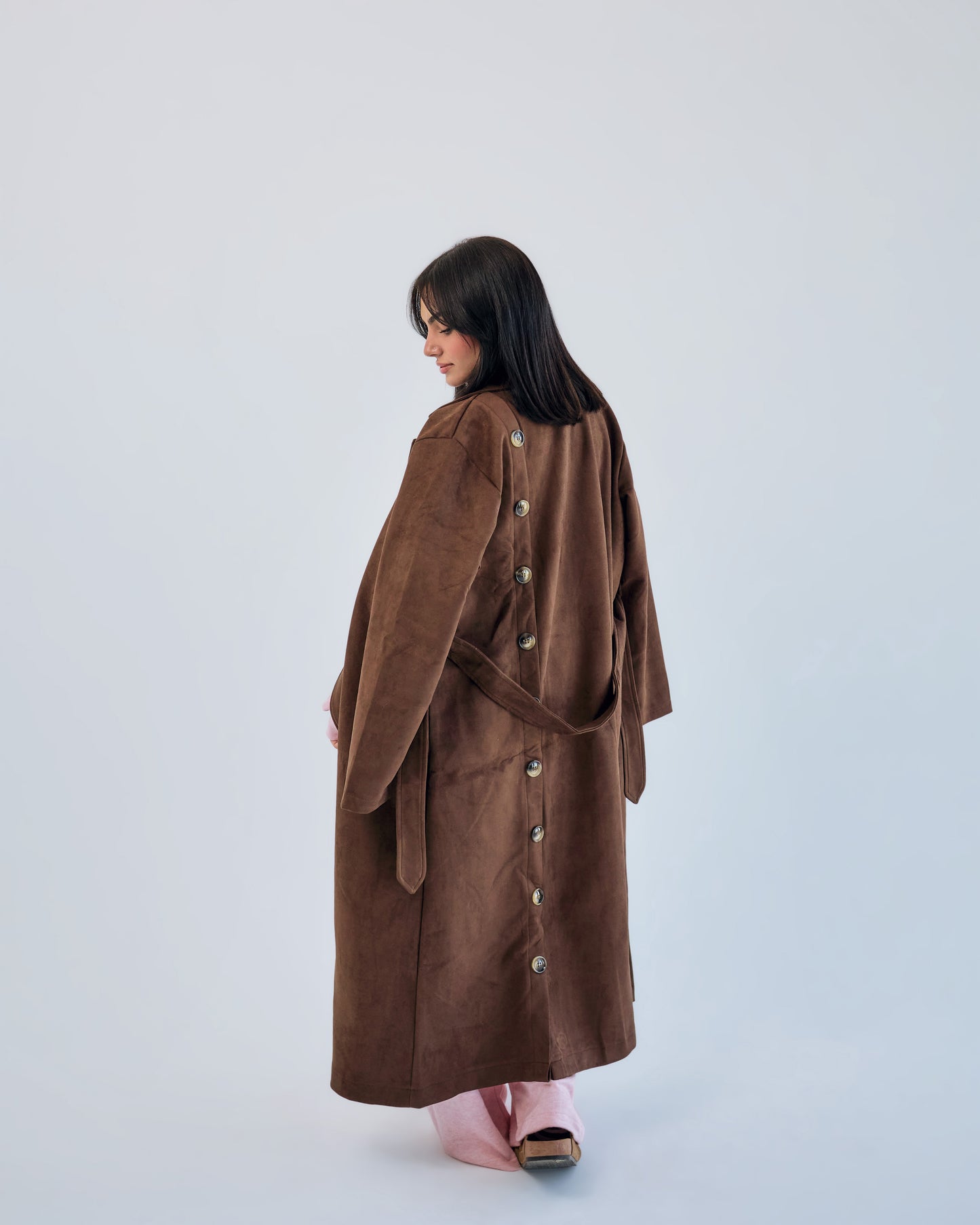 Elegant suede jacket