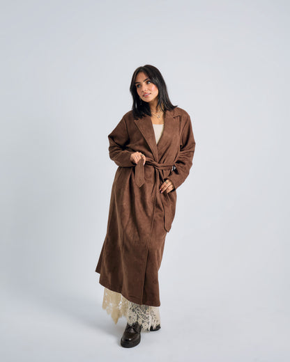 Elegant suede jacket