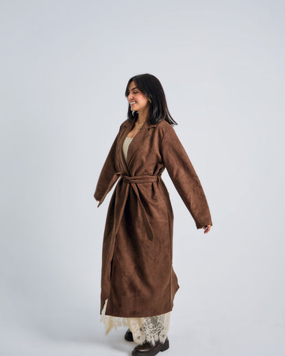 Elegant suede jacket