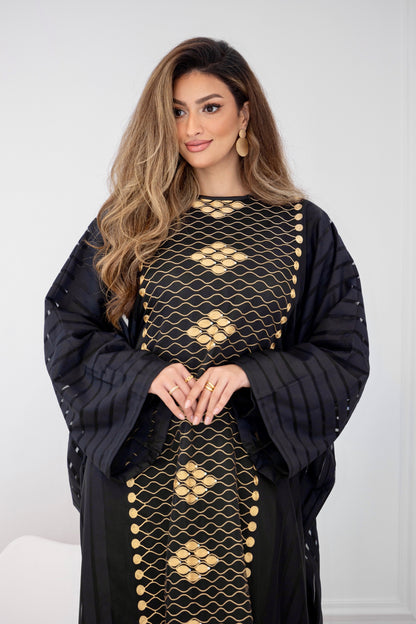 Moroccan abaya goldish