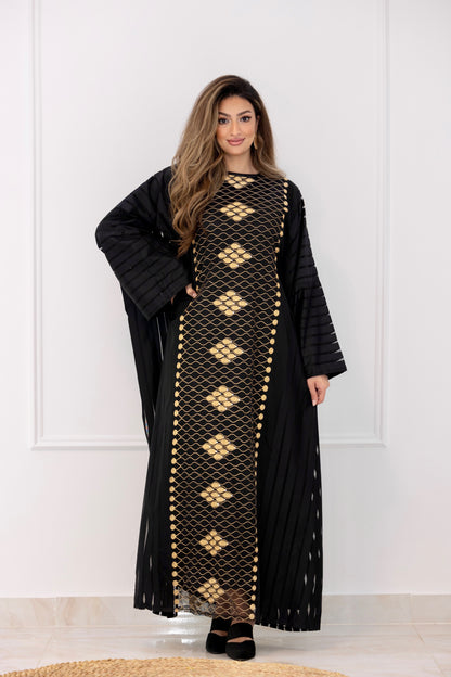 Moroccan abaya goldish