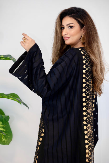 Moroccan abaya goldish