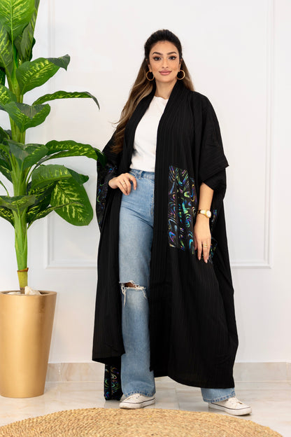 Butterfly bling kaftan