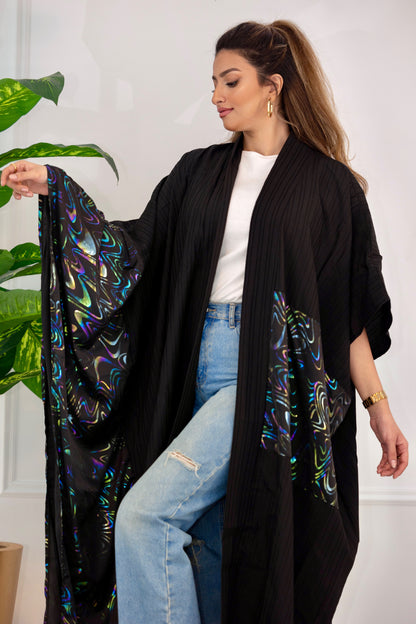 Butterfly bling kaftan