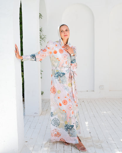 Bohemian shirt dress