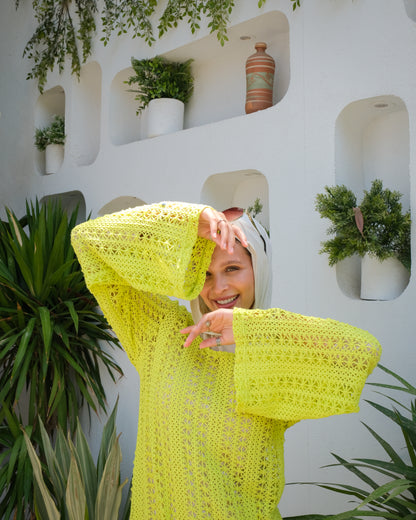 Long Mesh dress